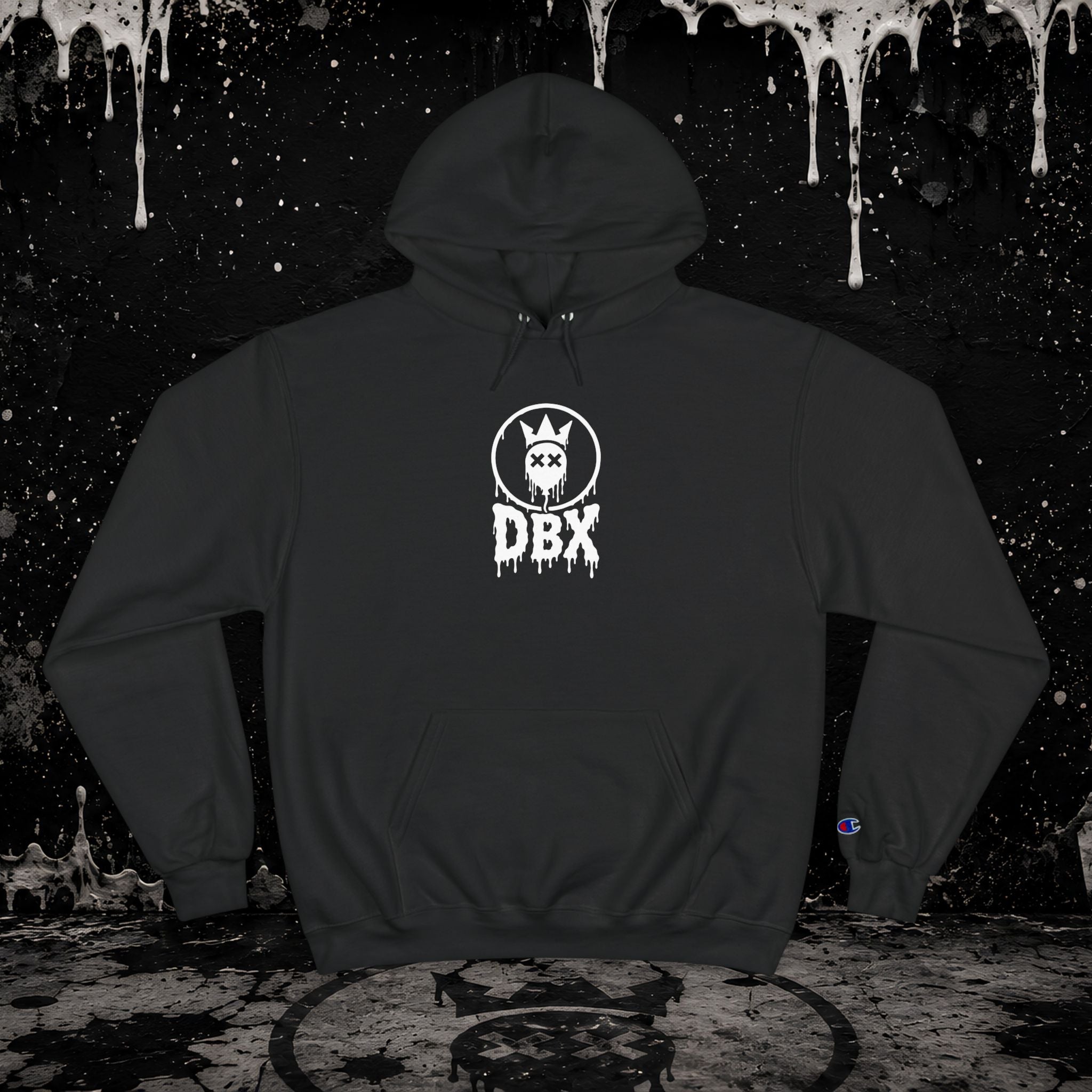 D B X "I SEE SLIME PEOPLE" Champion Hoodie