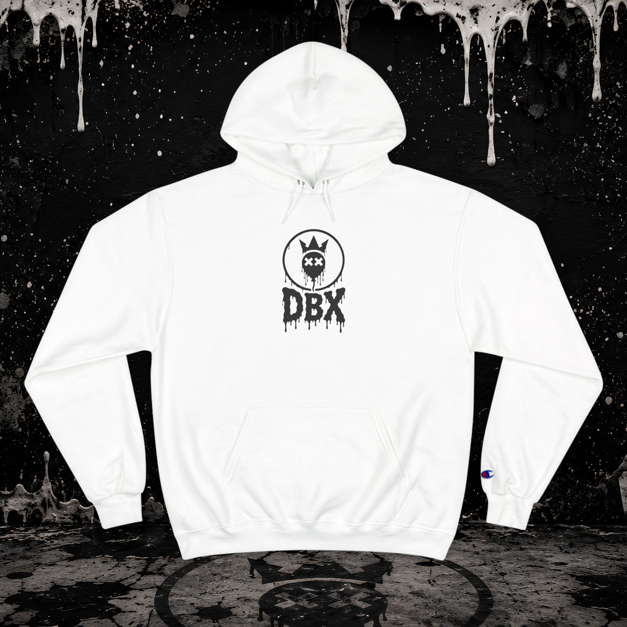 D B X "I SEE SLIME PEOPLE" Champion Hoodie