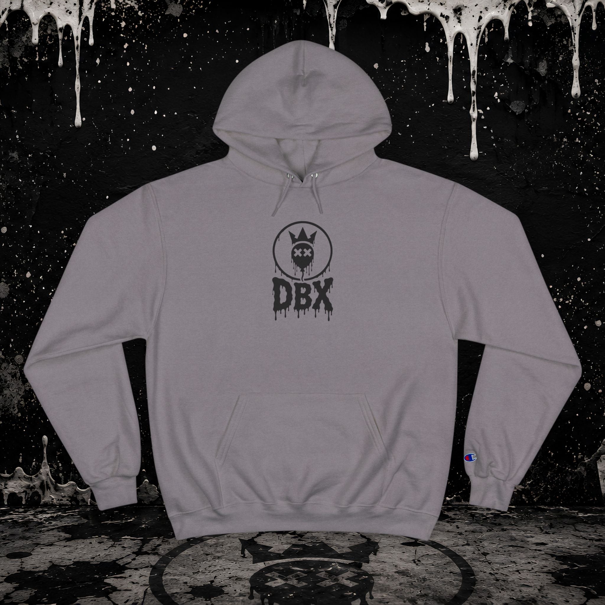 D B X "I SEE SLIME PEOPLE" Champion Hoodie