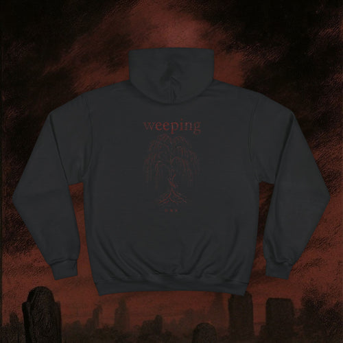 D B X "WEEPING" Champion Hoodie
