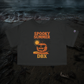 SPOOKY SUMMER D B X CROP TOP